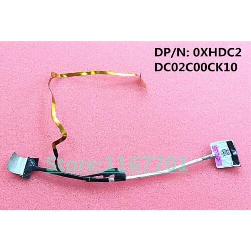 Original Laptop/notebook LCD/LED/LVDS cable for Dell Latitude 13-7000 7370 0XHDC2 AAU30 DC02C00CK10