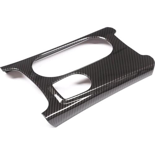 For 2012-2018 Mercedes-Benz A/GLA/CLA C117 W117 W176 X156 ABS carbon fiber style cup holder decorative cover left hand drive aut