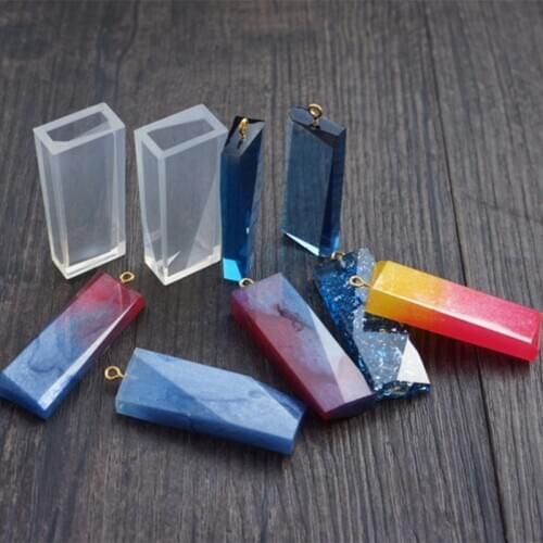 Rectangle Candle Molds Kitchen Baking Fondant Cake Decorating Tools Aromatherapy gypsum fondant cake mold