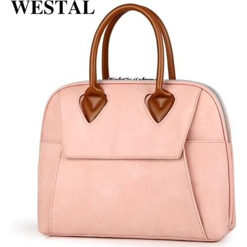 WESTAL women laoptop bag fashion briefcase for 15.6 inch laptop nylon bag for document female handbag computer bag for women 953