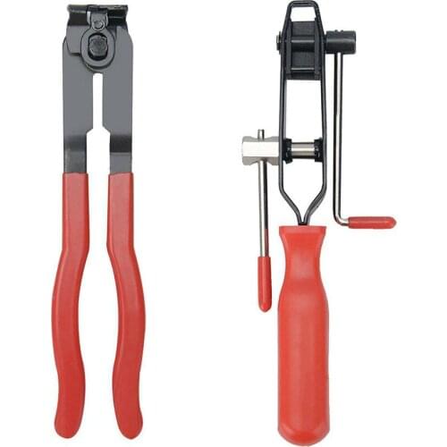 2pcs CV Joint Boot Clamp Pliers Set Car Banding Tools Set Kit Professional Tool For Fixing CV Boots