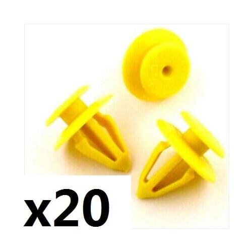 20x For Ford Interior Door Card & Panel Retainer Trim Clips