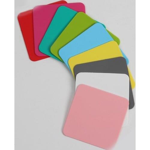 6PCS Hot Pad Mat Square Nonslip Cup Mat Lightweight Trivet Mat Bowl Coaster Drink Cup Coasters Mat Coaster Cup Mats