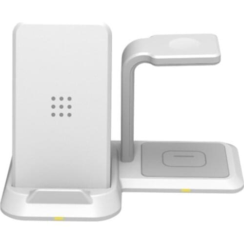 3 in 1 Qi Wireless Charger for Samsung Note 20 10 S10 Wireless Charger Stand for Galaxy Watch Active/Galaxy Buds