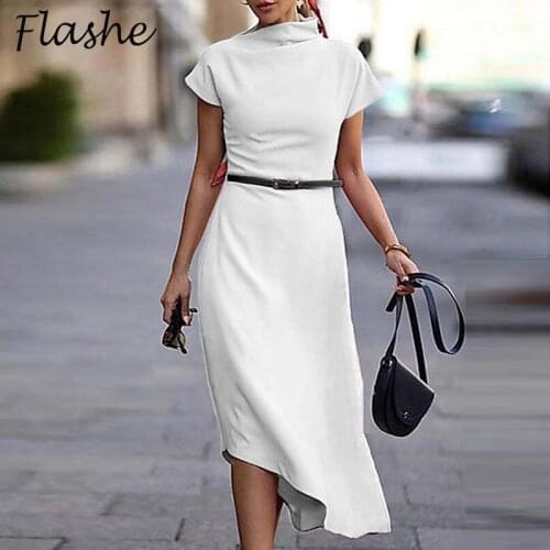 BISHAN Business Summer Dresses