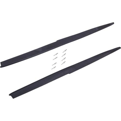 1Pair Side Skirts Fit 2014-2020 for BMW F32 F33 F36 4 Series M Sport Extension Blades Lip Door Side Bottom Extension Lip