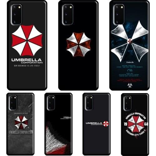 Umbrella Corporation Case For Samsung Galaxy S10 S9 S8 Note 10 Plus Note 20 Ultra S20 FE S21 Ultra Phone Cover