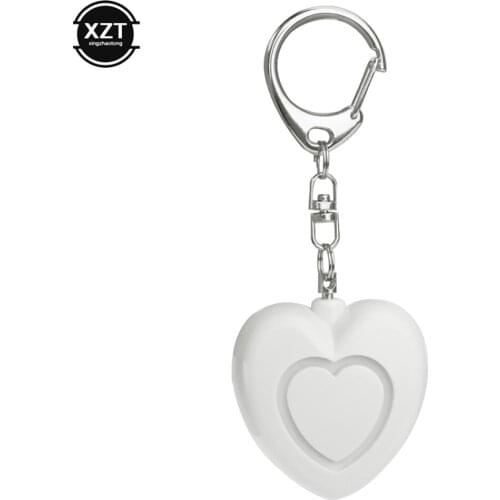 130dB Self Defense Alarm Anti-wolf Girl Women Security Protect Alert Scream Loud Emergency Keychain Light Personal Safety