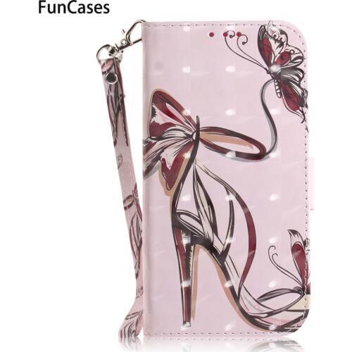 Zebra Wallet Flip Case For ajax Samsung J6 2018 Jewelled Positivo Phone Bag Case sFor Fundas Samsung Galaxy hoesje J6 Plus J6