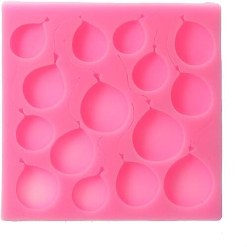 Kitchen Silicone Balloons Cookies Mold DIY Fondant Cake Decorating Mold Sugarcraft Chocolate Baking Mould Food Grade Reusable