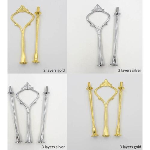 1Set Zinc Alloy Kitchen Gadgets Crown Design Multifunction Cake Decorating Tools Cake Stand Cake Fruits Placed Supplies