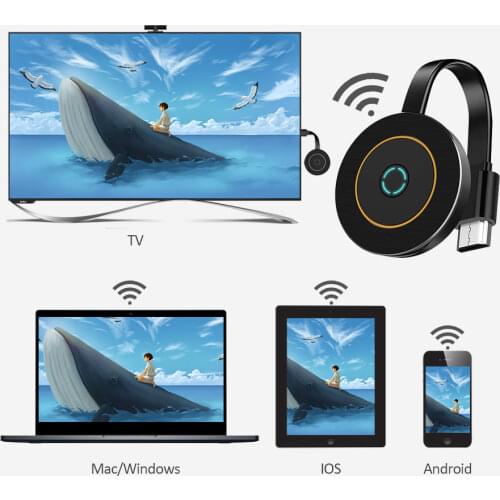 Miracast 4K WiFi Display Dongle TV Stick for HDMI-compatible AnyCast DLAN for Android IOS Home Movie Accessory G10