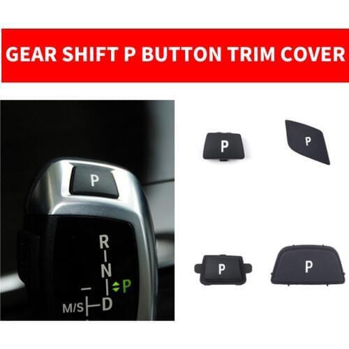 Car Styling ABS Interior Electronic Gear Shift P Button Cover Trim For BMW 3 5 7 Series F10 F18 F01 F02 X3 X4 X5 X6 E70 F30 F15