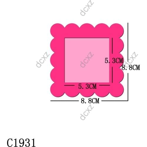New photo frame mover Wooden die Scrapbooking C1931 Cutting Dies