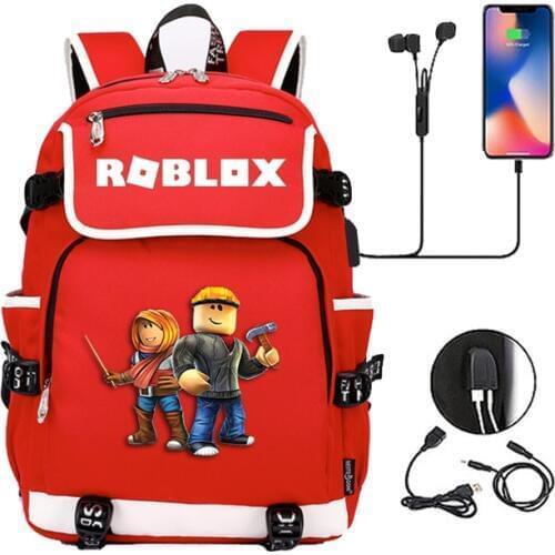 Large Capacity Canvas Laptop Backpack USB Charge Women Student Backpacks Letters Printed School Bag Teenager Girls