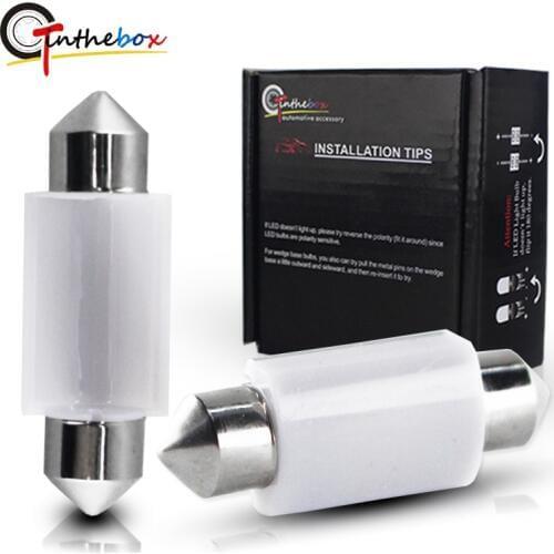 Gtinthebox High Quality C5W C10W LED 31/36/39/41mm Car Festoon Light Auto Interior Dome Lamp Reading Bulb White 12V 24V
