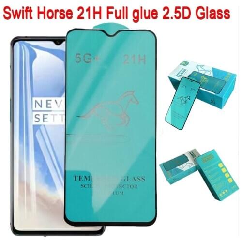 100pcs Swift Horse 21H For One plus Nord/1+6T/1+7 Tempered Glass screen protector