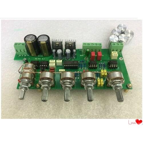 2.1 Fever-grade front panel 3-channel tone board with super-heavy low-output detached design concept