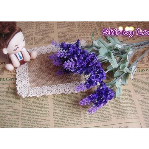 2013 Hot sale!!(120pcs/lot) Artificial Silk Lavender Flower Spray Floral Fillers for Floral Arrangement Wedding *Free Shipping