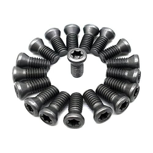 50pcs M2 M2.2 M2.5 M3 M3.5 M4 M5 CNC Insert Torx Screw For Replaces Carbide Inserts CNC Lathe Tool