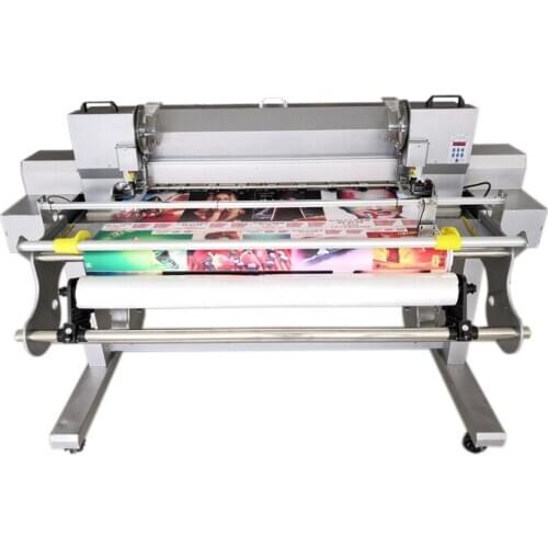 Automatic Eyelet Machine and Cutter for X Banner Stand