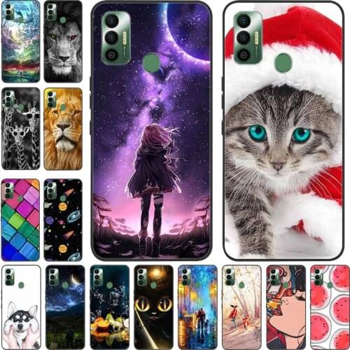 For Tecno Spark 7 Case Phone Cover Soft Silicone Back Case for Tecno Spark 7 Pro Phone Cases Spark7 Pro Spark 7P Coque Fundas