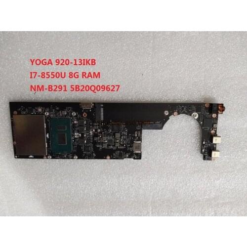 For lenovo YOGA 920-13IKB 5B20Q09627 laptop motherboard with I7-8850 cpu 8G RAM 100% tested work