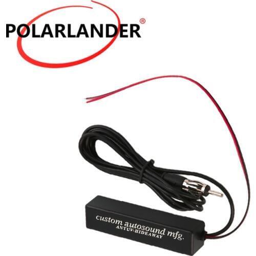 For Marine Vehicle Boat RV 12V Signal Antenna Signal Booster Car Radio FM Antenna Signal Booster Amp Amplifier Enhance Device