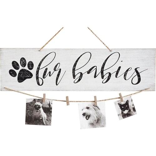 Photo Clips Board Hanging Tag Birthday Creativity Creative Wooden Home Decor DIY Wedding Wall