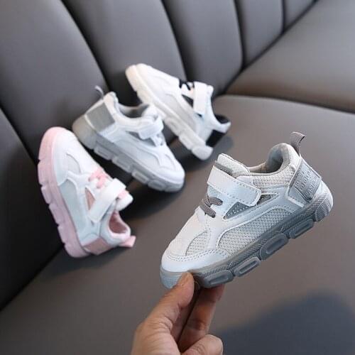 2021 Toddler New Fashion Summer autumn Children Shoes Flat Boys Girls Breathable Soft Kids Sports Sneakers Unisex Infant shoes