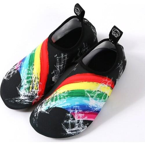 Trend Men Women Quick Dry Beach Skin Shoes Non-Slip Breathable Water Sport Yoga Fitness Diving Fitness Swimming Socks