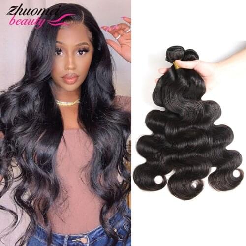 Body Wave Bundles Double Wefts Human Hair Bundles Can Be Dyed Raw Indian Hair 30 40 Inch Bundles Remy Hair Extension No Tangle