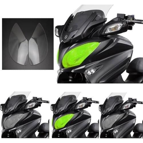 Motorcycle Headlight Guard Head Light Shield Screen Lens Cover Protector For SUZUKI Burgman 400 Burgman 650 AN650 AN 650