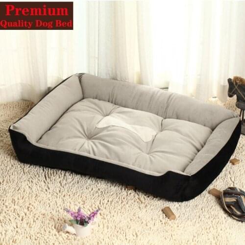 Pet Bone Bed Warm Pet bed linen For Small Medium Large Dog Soft Pet Bed For Dogs Washable House For Cat Puppy Cotton Kennel Wash