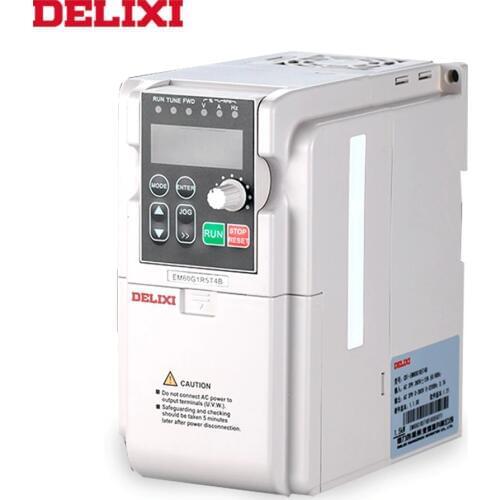 DELIXI frequency inverter 11kw AC 380V 3 phase input 3 phase output VFD 50HZ 60HZ Variable Frequency converter for Motor Speed