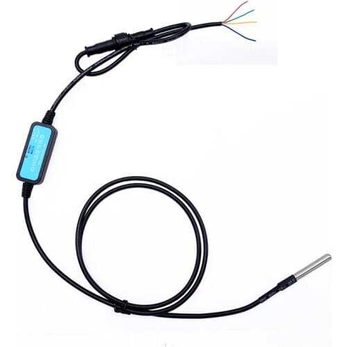 RSDS19 to RS485 Industrial MODBUS Temperature Acquisition and Transmission Sensor IP68 Waterproof