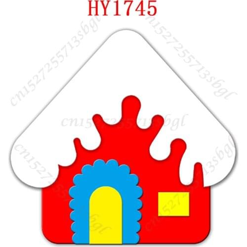 Christmas House Cutting Dies Wooden Dies Suitable for Common Die Cutting Machines on the Market