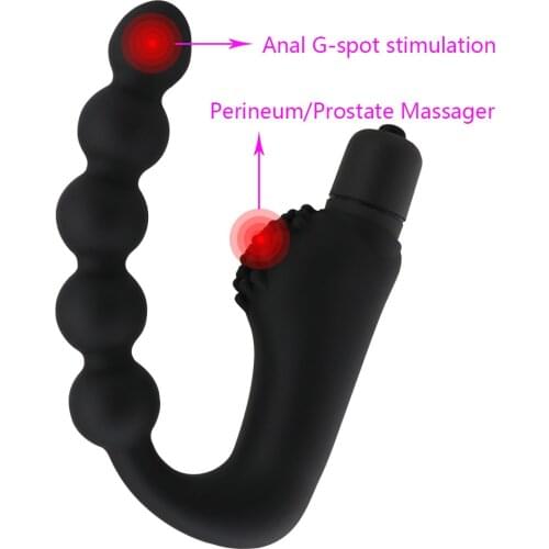 Sex Toys for Men Sexual Toy Adult Anal Beads Butt Plugs Gay A Prostate Vibrating Massager Sex Shop Stretching Devices