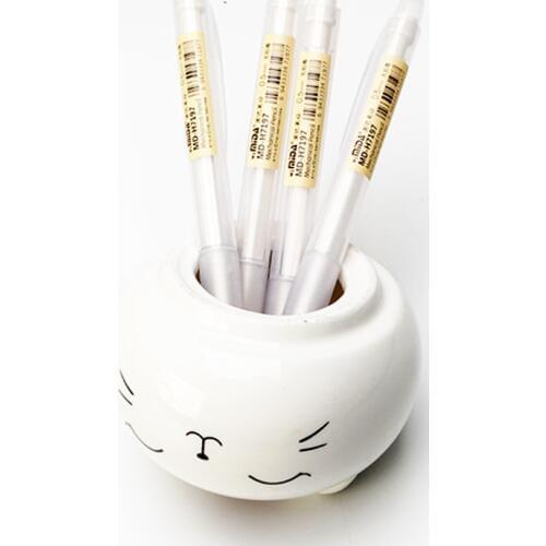 2 pcs high quality transparent automatic pencil cute kawaii plastic mechanical pencil children gift pencil