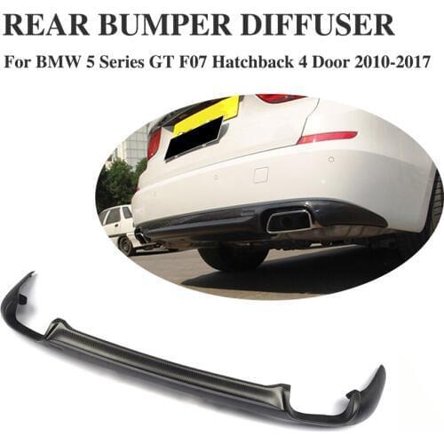 Carbon Fiber Rear Lip Diffuser For BMW 5 series GT F07 Hatchback 4 Door 2010-2017