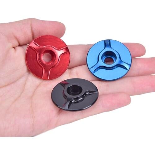 1pcs Mountain Road Bike Wrist Set Top Cover Aluminum Fork Tube Bicycle Stem Top Cap Cycling Headset Cover