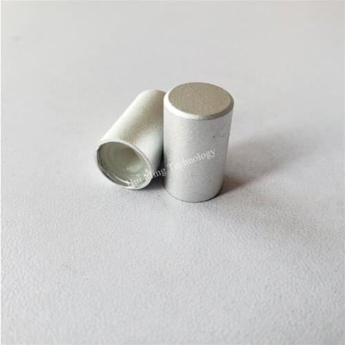 15pcs aluminum plastic cap potentiometer knob Scrub 10*15.5*3.2mm car knob switch Bright button cap light touch micro switch