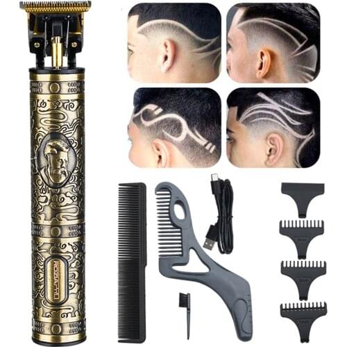 2021 Electric Hair Clipper Hair Trimmer For Men Rechargeable Electric Shaver Beard Barber Hair Cutting Machine For Men Hair Cut