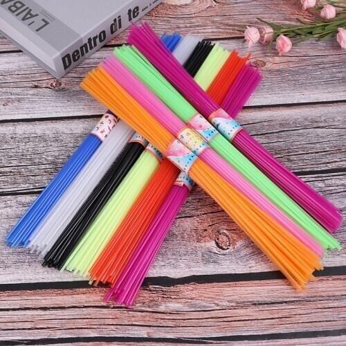 350pcs Children Handmade Folded Star Plastic Straw Lucky Tube Origami Fancy Glossy Folded Five Horn Birthday Gifts