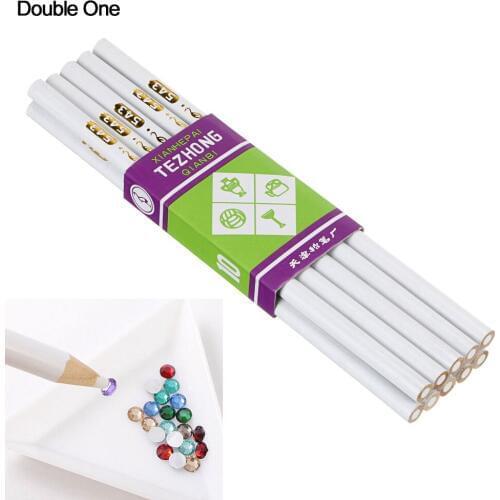 50pcs Rhinestone Pickup Pencils Tool for Nair Rhinestones DIY Jewelry Making 17.5cm