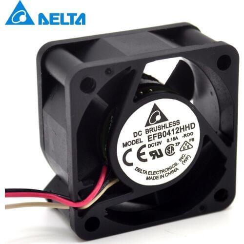 50pcs Three H3C 3600 5600 switch S5500 4020 40mm fan 12V 0.15A EFB0412HHD for wholesale