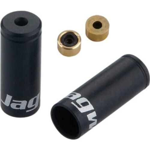 500pcs/lot Black Universal Pro Shift Alloy Sealed End Caps 4mm with Copper Head inside