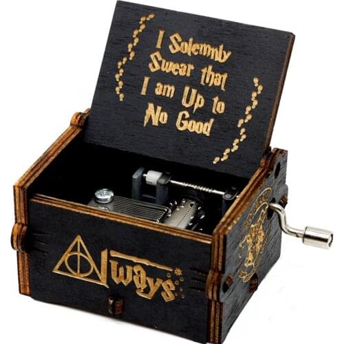 Anonymity Wooden Hand-Crafted Jack Sparrow From Pirates Of The Caribbean Plays Melody Davy Jones Music Box Kids Toy Gift