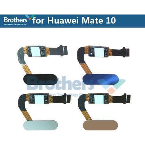 For Huawei Mate 10 Fingerprint Flex Cable for Huawei Mate10 L09 L29 AL00 Home Button Sensor Scanner Flex Cable Tested Original