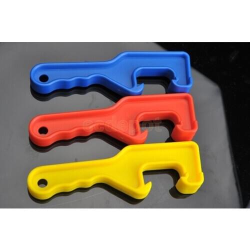 Home ABS Plastic Gallon Bucket Pail Paint Can Lid Opener DIY Opening Tool